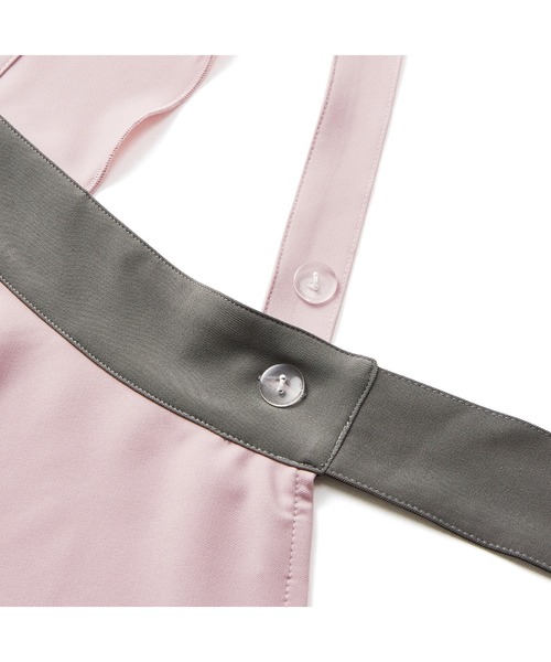 Francfranc（フランフラン）の「フレアフリル フルエプロン ピンク（エプロン・レディース・ピンク・FREE）」の8枚目の写真