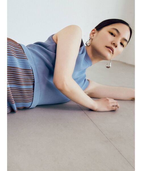 LAGUNAMOON（ラグナムーン）の「ラウンドウェーブピアス（ピアス（両耳用）・レディース・シルバー/ゴールド・FREE）」の9枚目の写真