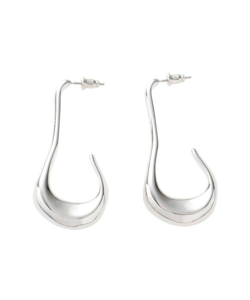 LAGUNAMOON（ラグナムーン）の「ラウンドウェーブピアス（ピアス（両耳用）・レディース・シルバー/ゴールド・FREE）」の13枚目の写真