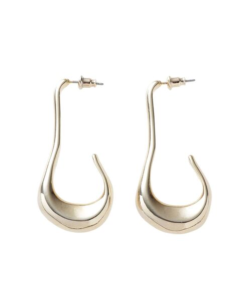 LAGUNAMOON（ラグナムーン）の「ラウンドウェーブピアス（ピアス（両耳用）・レディース・シルバー/ゴールド・FREE）」の14枚目の写真