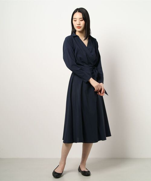 セール ワンピース をセール価格で購入できます Anayi ワンピース ワンピース ワンピース ポプリンワッシャーシャツ Anayi アナイ のワンピース ポプリンワッシャーシャツ Anayi アナイ のファッション