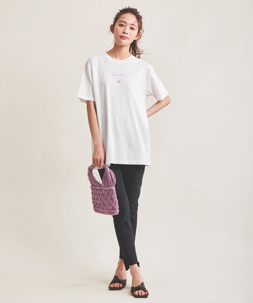 The Virgnia(ザ ヴァージニア)の「【GOOD ROCK SPEED】Roberta Bayley TシャツⅠ(Tシャツ/カットソー・レディース・オフホワイト・FREE)」の2枚目の写真