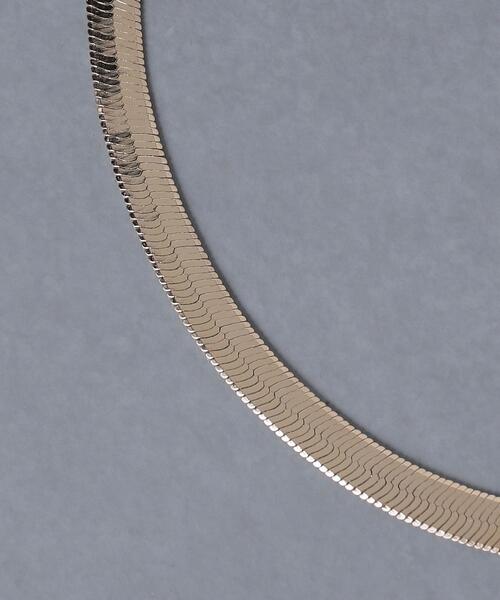 Laura Lombardi（ローラロンバルディ）の「＜LAURA LOMBARDI（ローラ ロンバルディ）＞OMEGA チェーン ネックレス（ネックレス・レディース・ゴールド・FREE）」の3枚目の写真