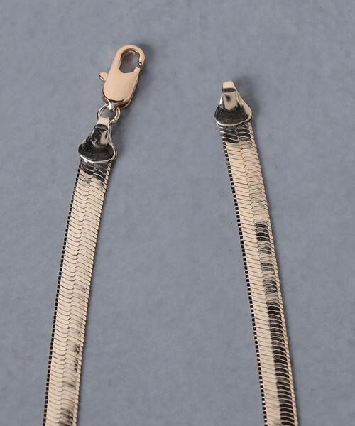 Laura Lombardi（ローラロンバルディ）の「＜LAURA LOMBARDI（ローラ ロンバルディ）＞OMEGA チェーン ネックレス（ネックレス・レディース・ゴールド・FREE）」の4枚目の写真