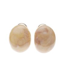 アクリルラウンドピアス