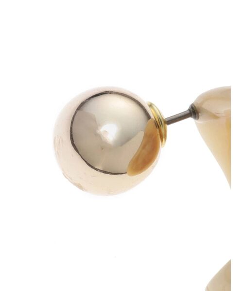 MERCURYDUO（マーキュリーデュオ）の「アクリルラウンドピアス（ピアス（両耳用）・レディース・オフホワイト/ブルー・FREE）」の6枚目の写真