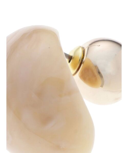 MERCURYDUO（マーキュリーデュオ）の「アクリルラウンドピアス（ピアス（両耳用）・レディース・オフホワイト/ブルー・FREE）」の8枚目の写真