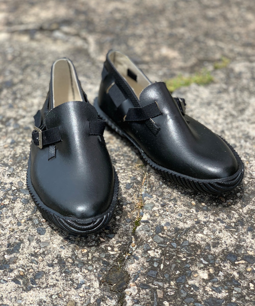 SPICE OF LIFE（スパイス オブ ライフ）の「インポート セルビア製 ローファーレインシューズ OPANAK1935 w/insole [OPANAK/オパナック]（レインシューズ・レディース・ブラック・36/37/35/41/40/43/39/38/42/34）」の8枚目の写真