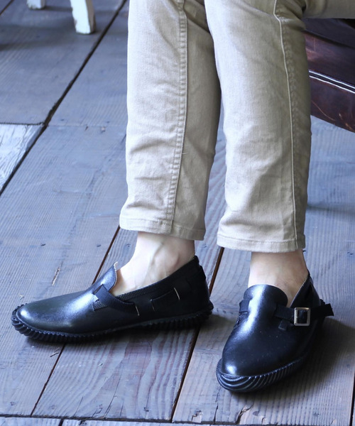 SPICE OF LIFE（スパイス オブ ライフ）の「インポート セルビア製 ローファーレインシューズ OPANAK1935 w/insole [OPANAK/オパナック]（レインシューズ・レディース・ブラック・36/37/35/41/40/43/39/38/42/34）」の18枚目の写真