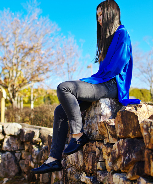 SPICE OF LIFE（スパイス オブ ライフ）の「インポート セルビア製 ローファーレインシューズ OPANAK1935 w/insole [OPANAK/オパナック]（レインシューズ・レディース・ブラック・36/37/35/41/40/43/39/38/42/34）」の10枚目の写真