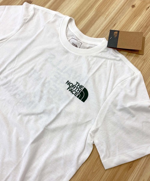 ウォールクライミング ロゴ バックプリント半袖Tシャツ