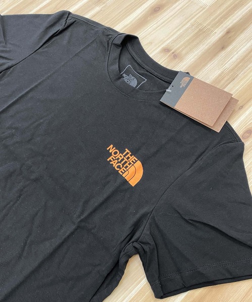 ウォールクライミング ロゴ バックプリント半袖Tシャツ