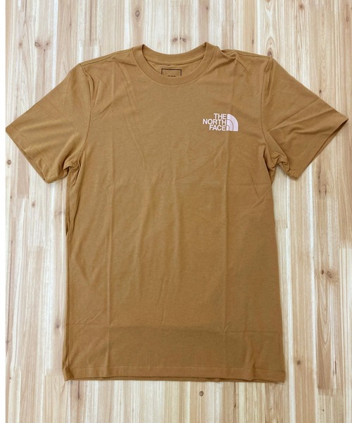 ウォールクライミング ロゴ バックプリント半袖Tシャツ