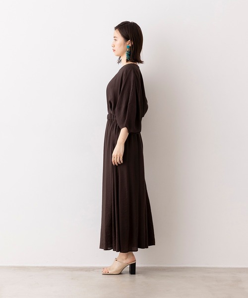 hunch（ハンチ）の「シアー ボリュームスリーブシャツ ブラウス（シャツ/ブラウス・レディース・ライトカーキ/グレイッシュブルー/チャコール/オフホワイト・FREE）」の14枚目の写真