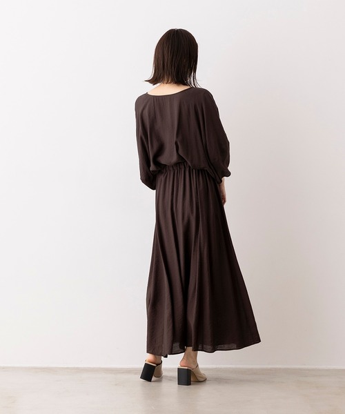 hunch（ハンチ）の「シアー ボリュームスリーブシャツ ブラウス（シャツ/ブラウス・レディース・ライトカーキ/グレイッシュブルー/チャコール/オフホワイト・FREE）」の9枚目の写真