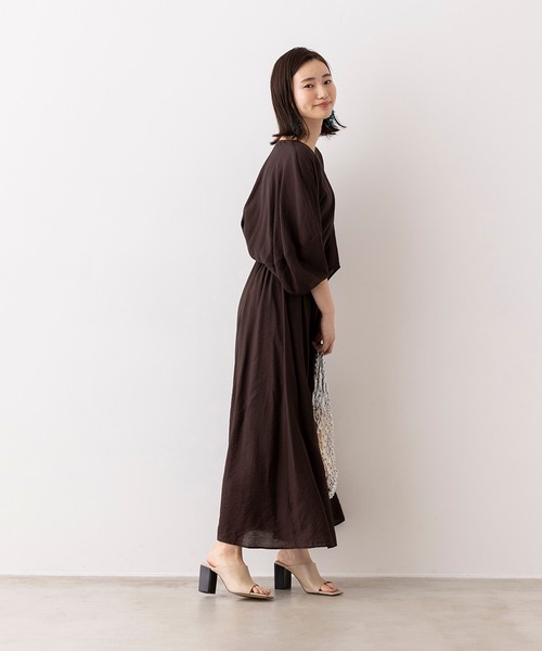 hunch（ハンチ）の「シアー ボリュームスリーブシャツ ブラウス（シャツ/ブラウス・レディース・ライトカーキ/グレイッシュブルー/チャコール/オフホワイト・FREE）」の11枚目の写真