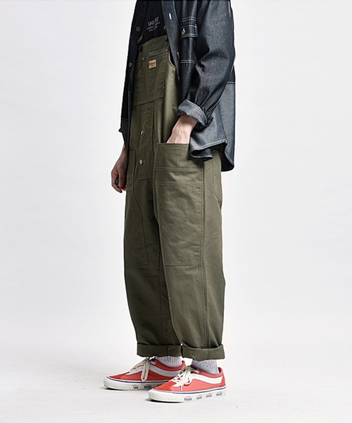 aimoha(アイモハ)の「【S'more】アウトドアアパレル サロペット(サロペット/オーバーオール・メンズ・カーキ/ブラック/ブラウン・LARGE/X-LARGE/MEDIUM/XX-LARGE)」の13枚目の写真