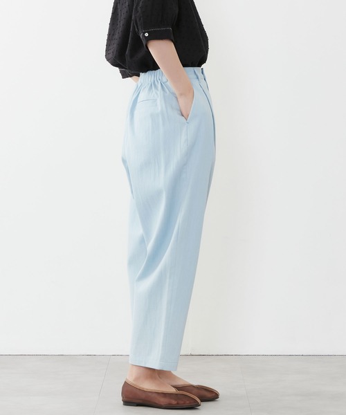 POU DOU DOU（プードゥドゥ）の「ボタンフライテーパードパンツ（その他パンツ・レディース・ブラック/ブラウン/ブルー系その他/キナリ・3）」の17枚目の写真