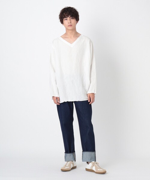 CIOTA（シオタ）の「◆CIOTA PTM-1STB-NIW デニムストレートパンツ（デニムパンツ・メンズ・ネイビー系6・32/31/33）」の10枚目の写真