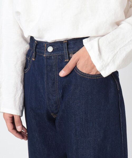 CIOTA（シオタ）の「◆CIOTA PTM-1STB-NIW デニムストレートパンツ（デニムパンツ・メンズ・ネイビー系6・32/31/33）」の3枚目の写真