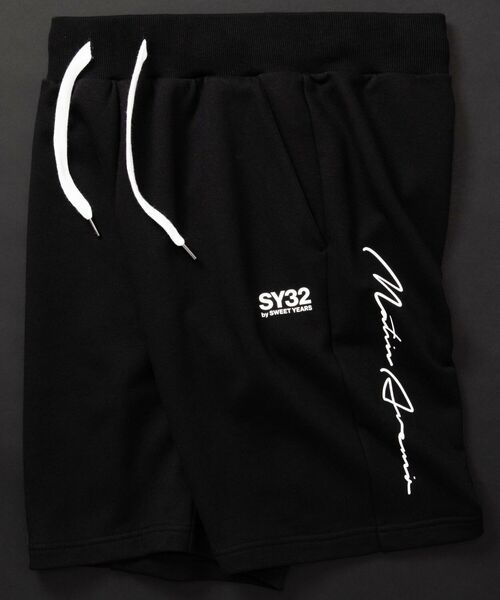 SY32 by SWEET YEARS（エスワイサーティトゥバイスィートイヤーズ）の「MATIN AVENIR×SY32 by SWEETYEARS ×ROYAL FLASH/ マタン アヴニール×エスワイサーティトゥバイ スィートイヤーズ×ロイヤルフラッシュ/ COLLABORATION STANDARD SHORT PANTS（その他パンツ・メンズ・ブラック・X-LARGE/LARGE/SMALL/XX-LARGE/MEDIUM）」の10枚目の写真