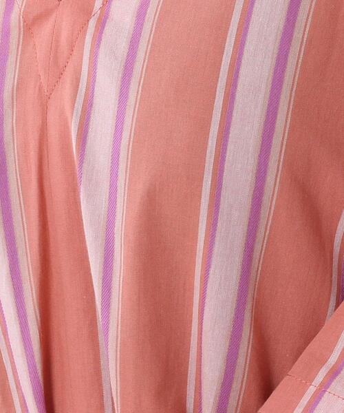 coen（コーエン）の「2WAYバックツイストストライプワンピース（ワンピース・レディース・ケリー/ダークグレー/シャーベット・LARGE/MEDIUM）」の8枚目の写真