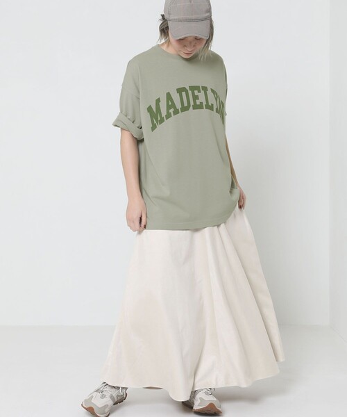 Sig FREAK'S STORE（シグフリークスストア）の「ロゴＴシャツ（Tシャツ/カットソー・レディース・グレー/グリーン/ベージュ・ﾌﾘ-）」の13枚目の写真