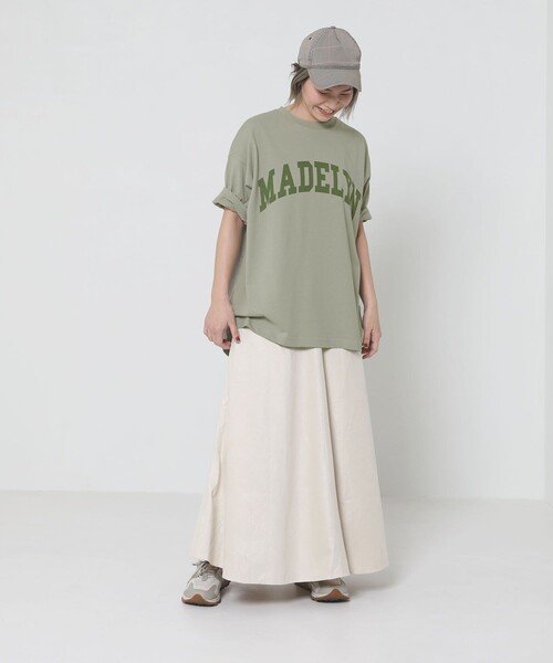 Sig FREAK'S STORE（シグフリークスストア）の「ロゴＴシャツ（Tシャツ/カットソー・レディース・グレー/グリーン/ベージュ・ﾌﾘ-）」の16枚目の写真