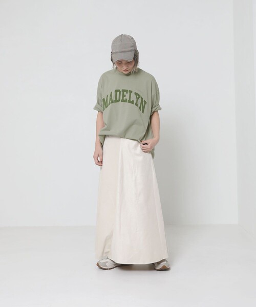 Sig FREAK'S STORE（シグフリークスストア）の「ロゴＴシャツ（Tシャツ/カットソー・レディース・グレー/グリーン/ベージュ・ﾌﾘ-）」の17枚目の写真