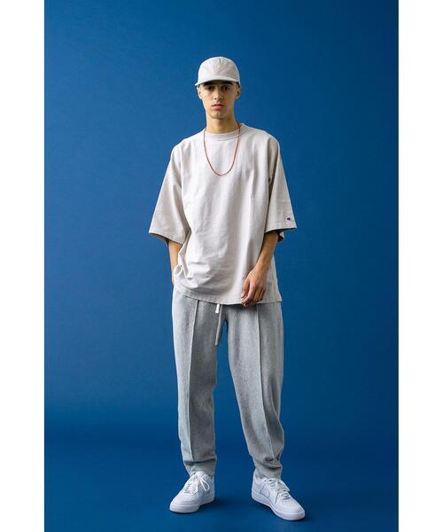 MONKEY TIME（モンキータイム）の「＜Champion × monkey time＞ RW JS TEE/Tシャツ（Tシャツ/カットソー・メンズ・ライトブルー/ナチュラル・LARGE/SMALL/MEDIUM/X-LARGE）」の6枚目の写真