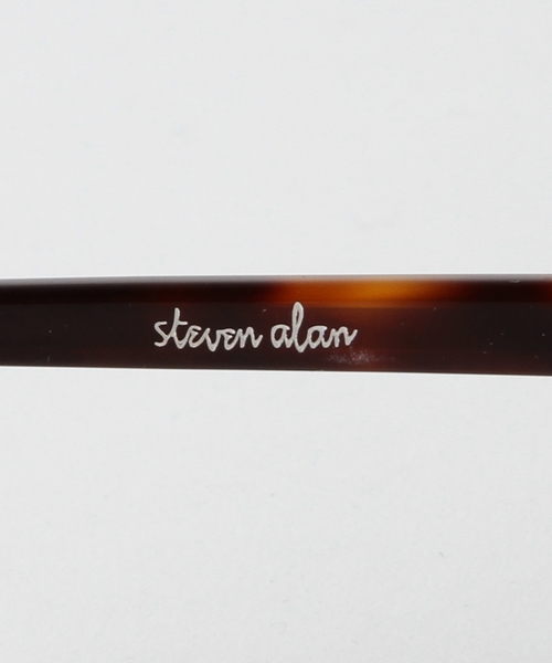BEAUTY&YOUTH UNITED ARROWS（ビューティーアンドユースユナイテッドアローズ）の「＜STEVEN ALAN OPTICAL＞ Caroll/ｱｲｳｪｱｰ（メガネ・メンズ・ブラック/ダークブラウン/ブラウン・フリー）」の7枚目の写真