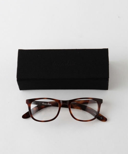 BEAUTY&YOUTH UNITED ARROWS（ビューティーアンドユースユナイテッドアローズ）の「＜STEVEN ALAN OPTICAL＞ Caroll/ｱｲｳｪｱｰ（メガネ・メンズ・ブラック/ダークブラウン/ブラウン・フリー）」の8枚目の写真