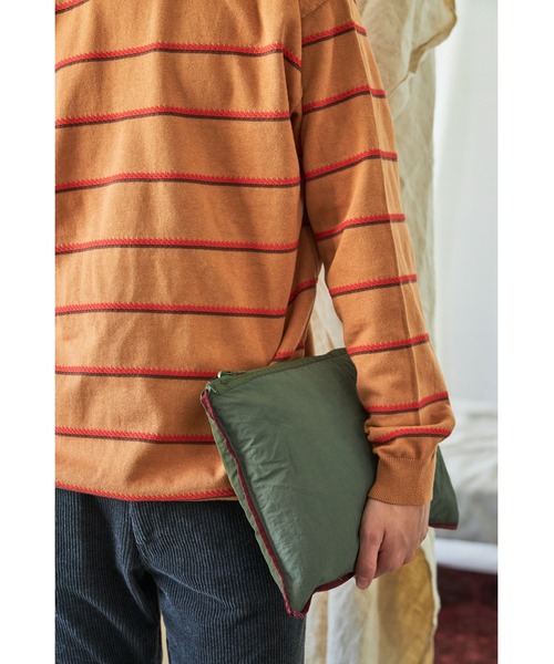 And A(アンドエー)の「AlexanderLeeChang アレキサンダーリーチャン / 5050 ANORAK バイカラー配色切り替えパッカブル 刺繍アノラックパーカー / AC032105(ナイロンジャケット・メンズ・ネイビー/ピンク/カーキ・3/2)」の19枚目の写真