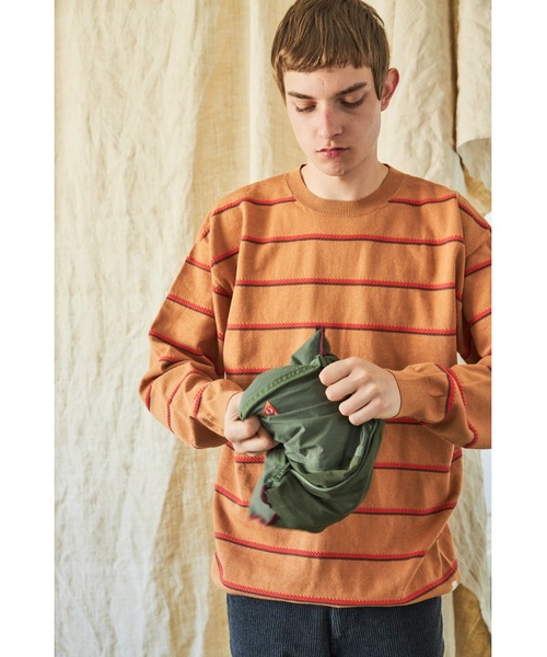 And A(アンドエー)の「AlexanderLeeChang アレキサンダーリーチャン / 5050 ANORAK バイカラー配色切り替えパッカブル 刺繍アノラックパーカー / AC032105(ナイロンジャケット・メンズ・ネイビー/ピンク/カーキ・3/2)」の20枚目の写真