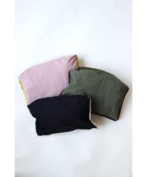 And A(アンドエー)の「AlexanderLeeChang アレキサンダーリーチャン / 5050 ANORAK バイカラー配色切り替えパッカブル 刺繍アノラックパーカー / AC032105(ナイロンジャケット・メンズ・ネイビー/ピンク/カーキ・3/2)」の4枚目の写真