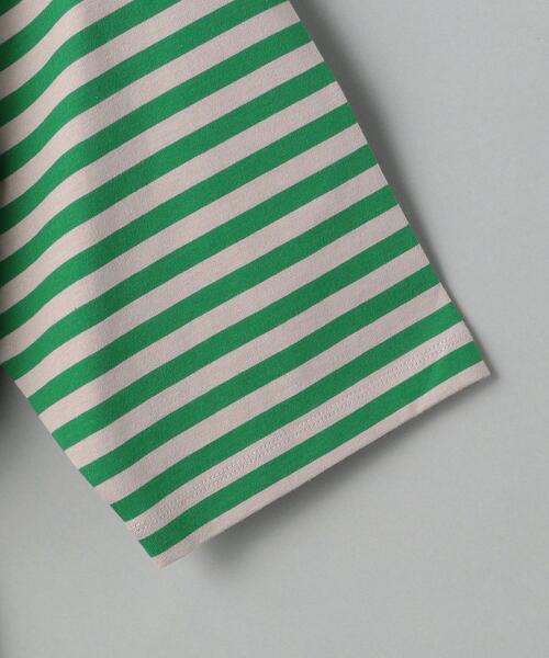 BEAUTY&YOUTH UNITED ARROWS(ビューティーアンドユースユナイテッドアローズ)の「BY コンパクトスピン ワイド テーパード ボーダー Tシャツ(Tシャツ/カットソー・メンズ・ブラック/レッド/ケリー・SMALL/MEDIUM/LARGE/X-LARGE)」の21枚目の写真