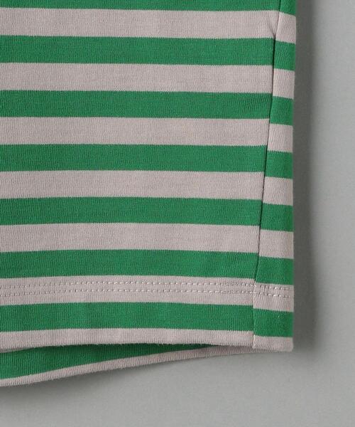 BEAUTY&YOUTH UNITED ARROWS(ビューティーアンドユースユナイテッドアローズ)の「BY コンパクトスピン ワイド テーパード ボーダー Tシャツ(Tシャツ/カットソー・メンズ・ブラック/レッド/ケリー・SMALL/MEDIUM/LARGE/X-LARGE)」の22枚目の写真