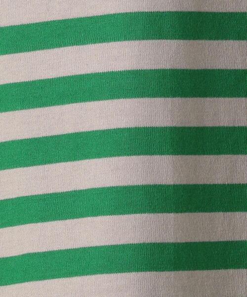 BEAUTY&YOUTH UNITED ARROWS(ビューティーアンドユースユナイテッドアローズ)の「BY コンパクトスピン ワイド テーパード ボーダー Tシャツ(Tシャツ/カットソー・メンズ・ケリー/レッド/ブラック・SMALL/X-LARGE/MEDIUM/LARGE)」の12枚目の写真