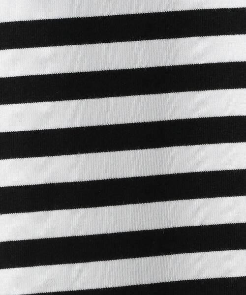 BEAUTY&YOUTH UNITED ARROWS(ビューティーアンドユースユナイテッドアローズ)の「BY コンパクトスピン ワイド テーパード ボーダー Tシャツ(Tシャツ/カットソー・メンズ・ケリー/レッド/ブラック・SMALL/X-LARGE/MEDIUM/LARGE)」の14枚目の写真