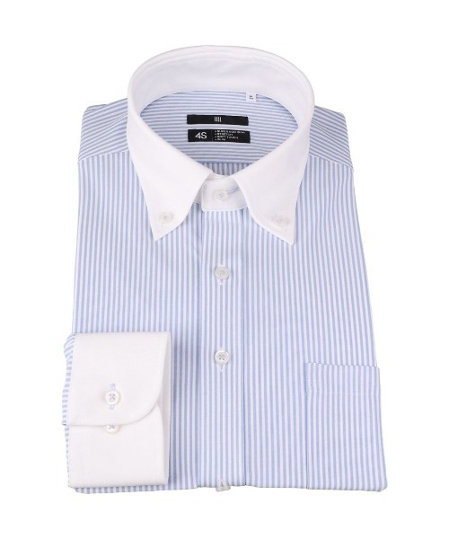 4ｓ 洗えるノーアイロンワイシャツ ビジネスシャツ Suit Select スーツセレクト のファッション通販 Zozotown