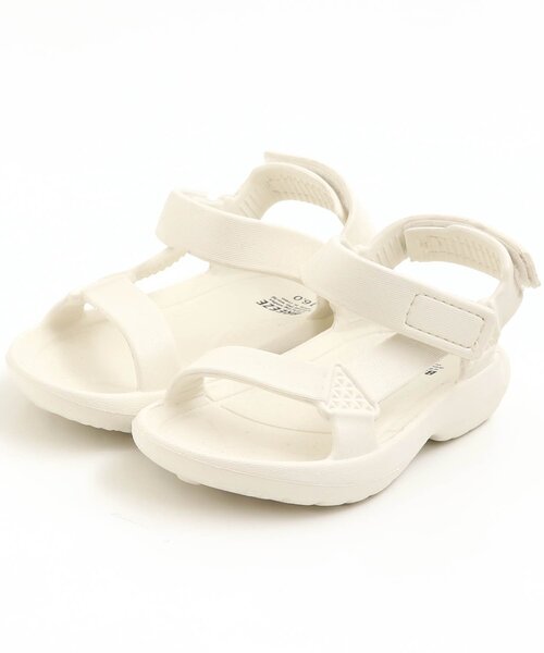 BREEZE（ブリーズ）の「/EVAテープサンダル（サンダル・キッズ・ブルー/ホワイト/ブラック/ピンク・21/16/20/18/17/19/22/15 ）」の2枚目の写真