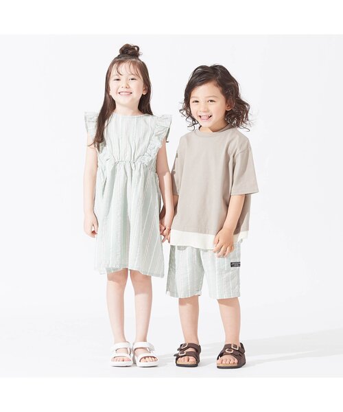 BREEZE（ブリーズ）の「/EVAテープサンダル（サンダル・キッズ・ブルー/ホワイト/ブラック/ピンク・21/16/20/18/17/19/22/15 ）」の8枚目の写真