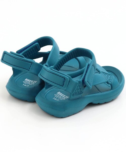 BREEZE（ブリーズ）の「/EVAテープサンダル（サンダル・キッズ・ブルー/ホワイト/ブラック/ピンク・21/16/20/18/17/19/22/15 ）」の10枚目の写真