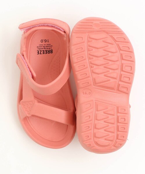 BREEZE（ブリーズ）の「/EVAテープサンダル（サンダル・キッズ・ブルー/ホワイト/ブラック/ピンク・21/16/20/18/17/19/22/15 ）」の6枚目の写真