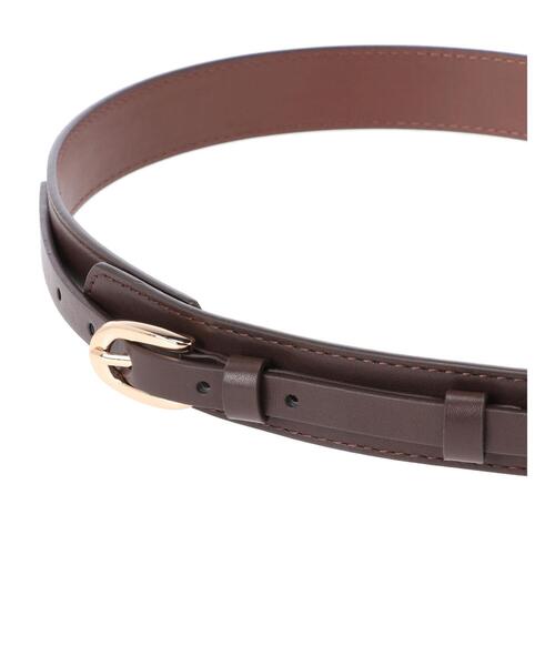 AMERICAN HOLIC（アメリカンホリック）の「コンビデザインベルト（ベルト・レディース・ブラウン/ベージュ/ブラック・FREE）」の7枚目の写真