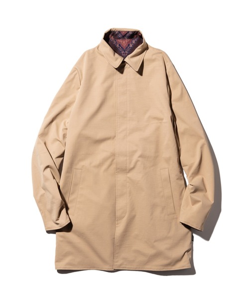 glamb(グラム)の「Reversible soutien collar coat / リバーシブルステンカラーコート(ステンカラーコート・メンズ・ベージュ/ブラック・M/L/S)」の4枚目の写真