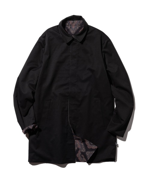 glamb(グラム)の「Reversible soutien collar coat / リバーシブルステンカラーコート(ステンカラーコート・メンズ・ベージュ/ブラック・M/L/S)」の6枚目の写真