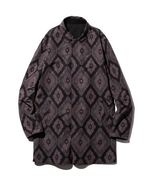 glamb(グラム)の「Reversible soutien collar coat / リバーシブルステンカラーコート(ステンカラーコート・メンズ・ベージュ/ブラック・M/L/S)」の7枚目の写真