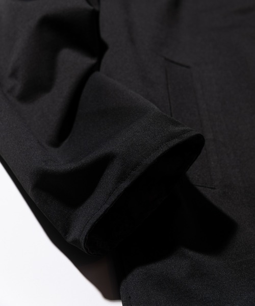 glamb(グラム)の「Reversible soutien collar coat / リバーシブルステンカラーコート(ステンカラーコート・メンズ・ベージュ/ブラック・M/L/S)」の12枚目の写真