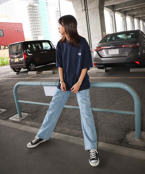 PEN FIELD(ペンフィールド)の「【別注】【PEN FIELD】ピスネームワンポイント胸ポケットオーバーサイズ半袖Tシャツ(Tシャツ/カットソー・レディース・ホワイト/ブラック/ベージュ/ネイビー/カーキ/オートミール/ブラック系・MEDIUM/LARGE/X-LARGE)」の17枚目の写真